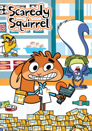 Scaredy Squirrel poszter