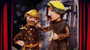 Augsburger Puppenkiste - Der kleine dicke Ritter - Oblong Fitz Oblong kép