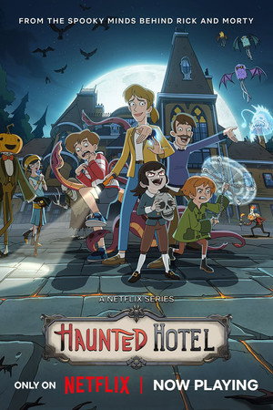 Kísértetjárta hotel poszter