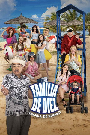 Una familia de diez poszter