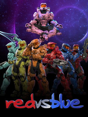 Red vs. Blue poszter
