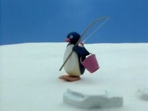 Pingu 1. évad Ep.5 Pingu pecázni megy