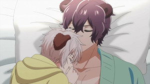 森のくまさん、冬眠中。 kép
