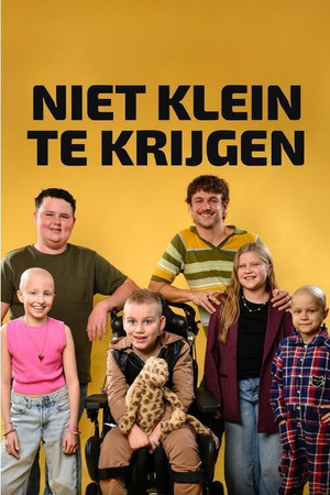 Niet klein te krijgen poszter
