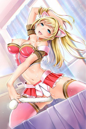 彼女がネコミミに着替えたら 1. évad (2015-05-26) poszter