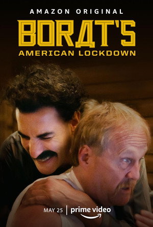 Borat amerikás lezárásolása és leleplezése poszter