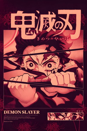 Kimetsu No Yaiba poszter