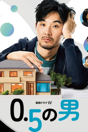 0.5の男 poszter