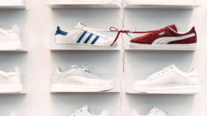 Sneakerháborúk: Adidas vs. Puma kép