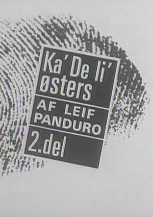 Ka' De li' østers poszter