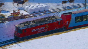 A világ legkülönlegesebb vasútvonalai a magasból 1. évad Ep.1 Glacier Express