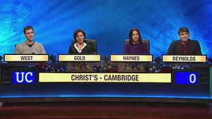 University Challenge Speciális epizódok Ep.56 56. epizód