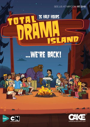 Total Drama Island 1. évad (2023-10-21) poszter