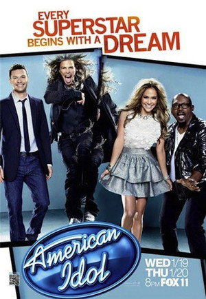 American Idol 11. évad (2012-01-18) poszter