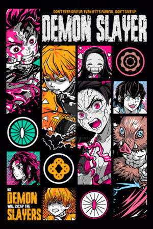 Kimetsu No Yaiba poszter