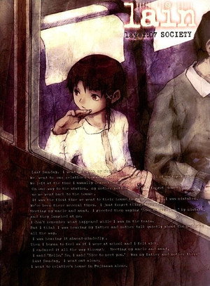 serial experiments lain poszter