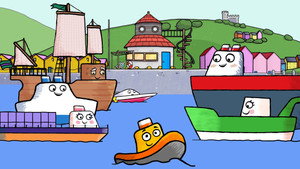Toot the Tiny Tugboat kép