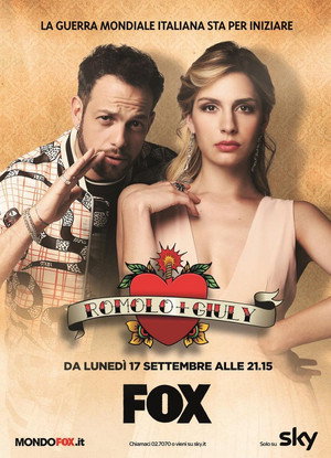 Romolo + Giuly: La guerra mondiale italiana poszter