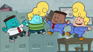 Alsógatyás kapitány fergeteges kalandjai az űrben 1. évad Ep.4 Captain Underpants and the Disturbing Dilemma of the Dysfunctional Doppelgangers