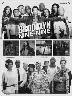 Brooklyn 99 - Nemszázas körzet poszter