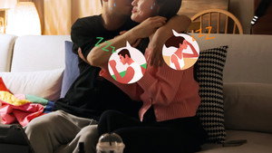 쉬는 부부 kép