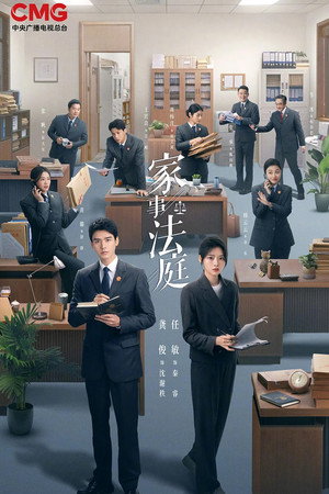 家事法庭 poszter