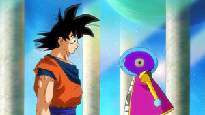 Dragon Ball: Szuper 1. évad Ep.55 Szeretnék találkozni Son Gokuval! Látogatás a Mindenek Uránál!