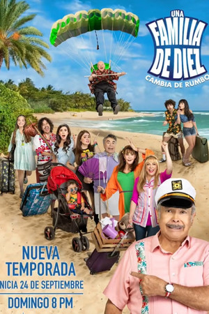 Una familia de diez poszter