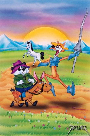 The Adventures of Don Coyote and Sancho Panda poszter