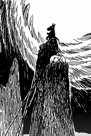 Kometen kommer - uppläst och illustrerad av Tove Jansson poszter