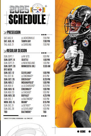 Pittsburgh Steelers 92. évad (2025-09-07) poszter