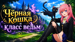 黒猫と魔女の教室 kép