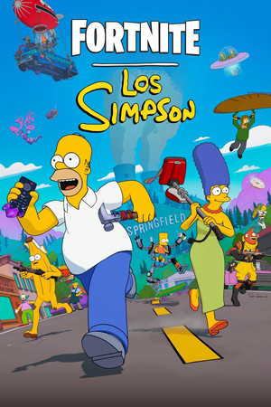 Fortnite x The Simpsons poszter