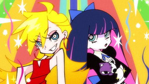パンティ＆ストッキングwithガーターベルト kép