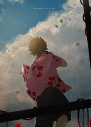 化物語 poszter