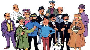 Tintin kalandjai kép