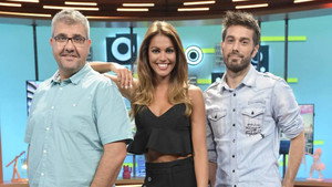 Dani&Flo con Lara Álvarez kép