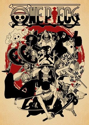 One Piece poszter
