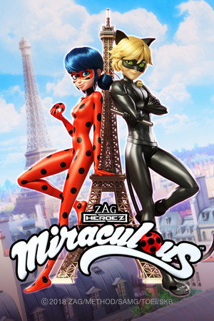 Miraculous Katicabogár és Fekete Macska kalandjai poszter