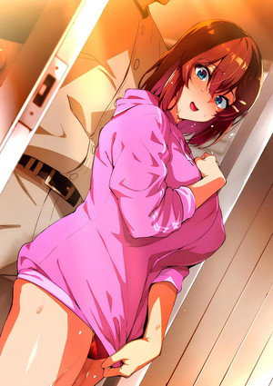 茜ハ摘マレ染メラレル poszter