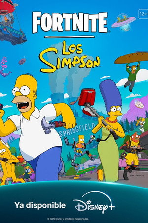 Fortnite x The Simpsons poszter