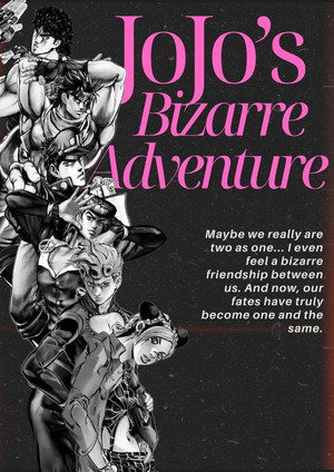 JoJo bizarr kalandja poszter