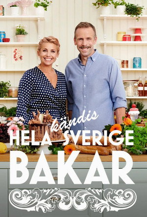 Hela Kändis-Sverige Bakar poszter