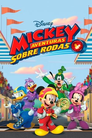 Mickey és az autóversenyzők poszter