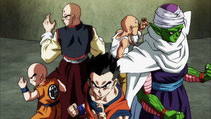 Dragon Ball: Szuper 1. évad Ep.97 A cél a túlélés! Kezdődik az Erő Nagytornája!