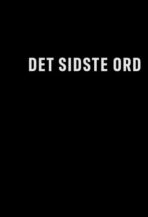 Det sidste ord poszter