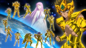 聖闘士星矢 黄金魂 -soul of gold- kép