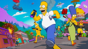 Fortnite x The Simpsons kép