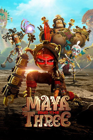 Maya és a három harcos poszter