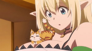 Sランクモンスターの《ベヒーモス》だけど、猫と間違われてエルフ娘の騎士（ペット）として暮らしてます kép